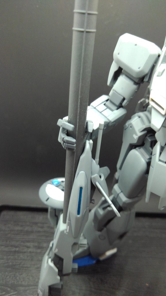 親指の再現にランナー盛ってやったぜ❗成形色で再現って結構きついなと…。でもやっぱプラモデルつくんの楽しいよね‼️   