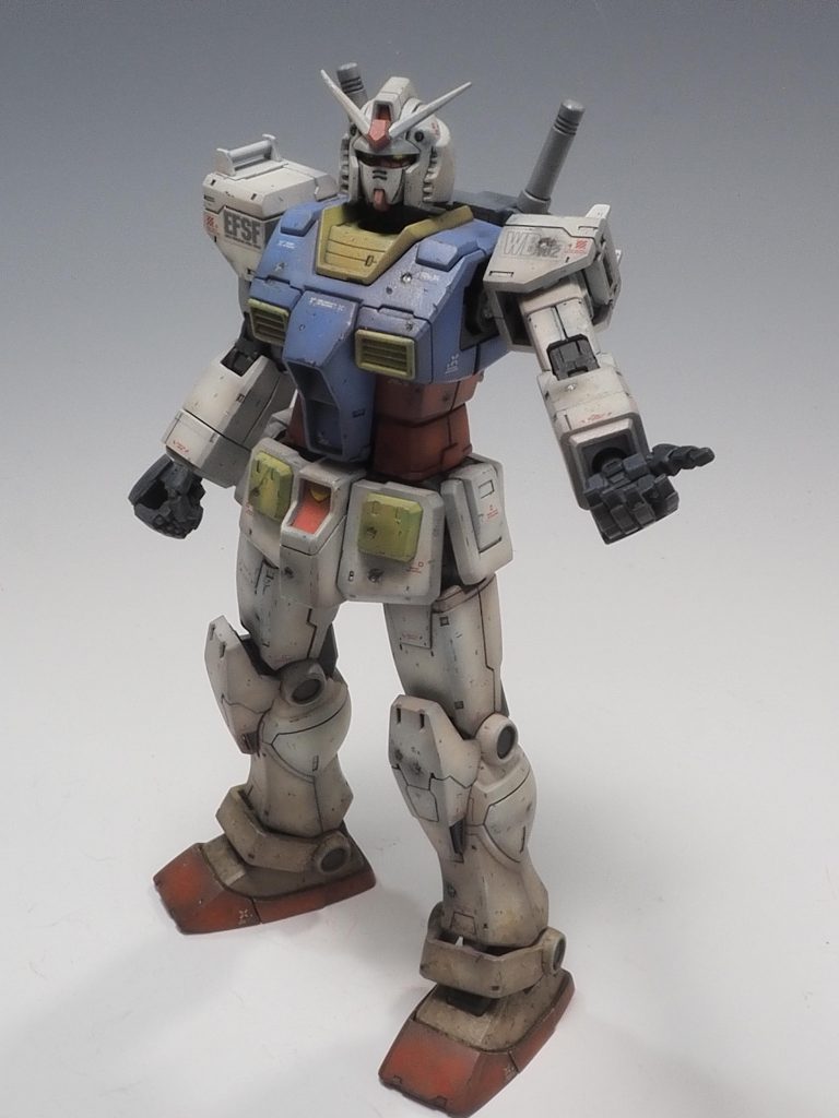 ウェザリングはやめどきが難しいと言いますが、確かに楽しくてついやり過ぎてしまいますね。私は雑誌の作例を見てバランス調整しました。まだまだ試してみたい技法があるので完成したら投稿させていただきます。最後までご覧いただきありがとうございました!