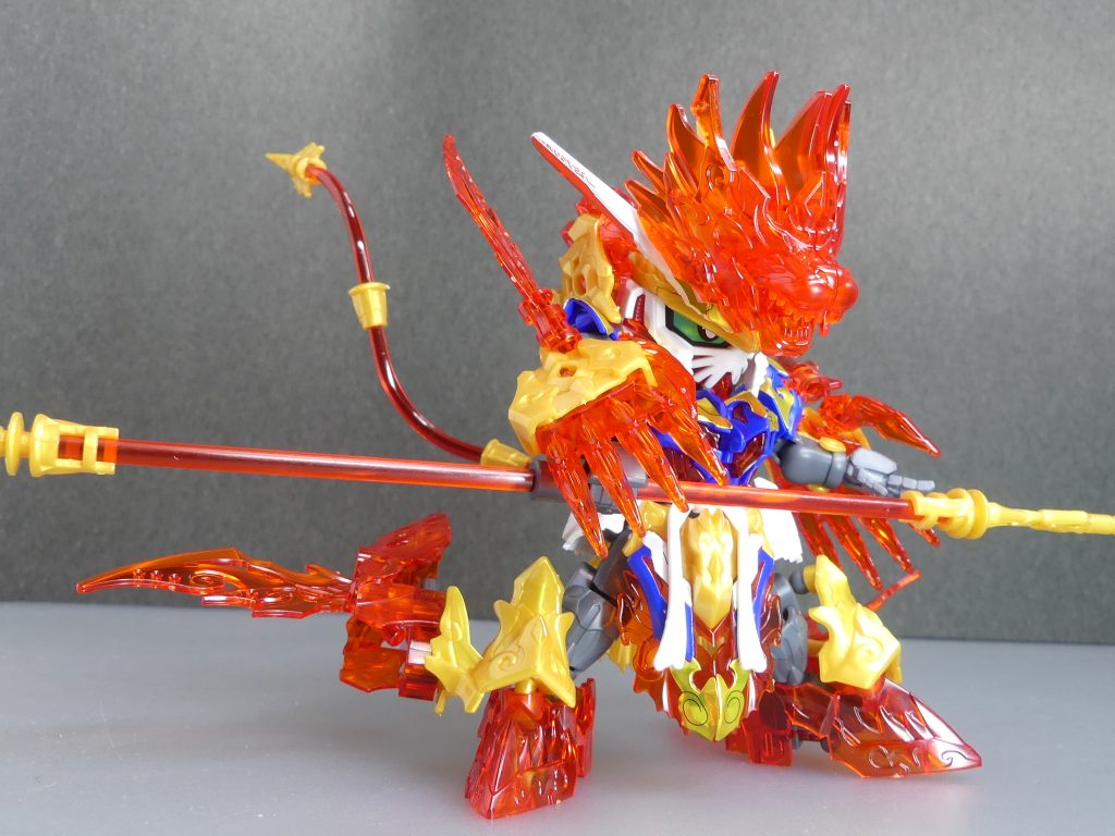 おまけの悟空インパルス・W悟空シルエット。キットを2個使った以外は無改造です。