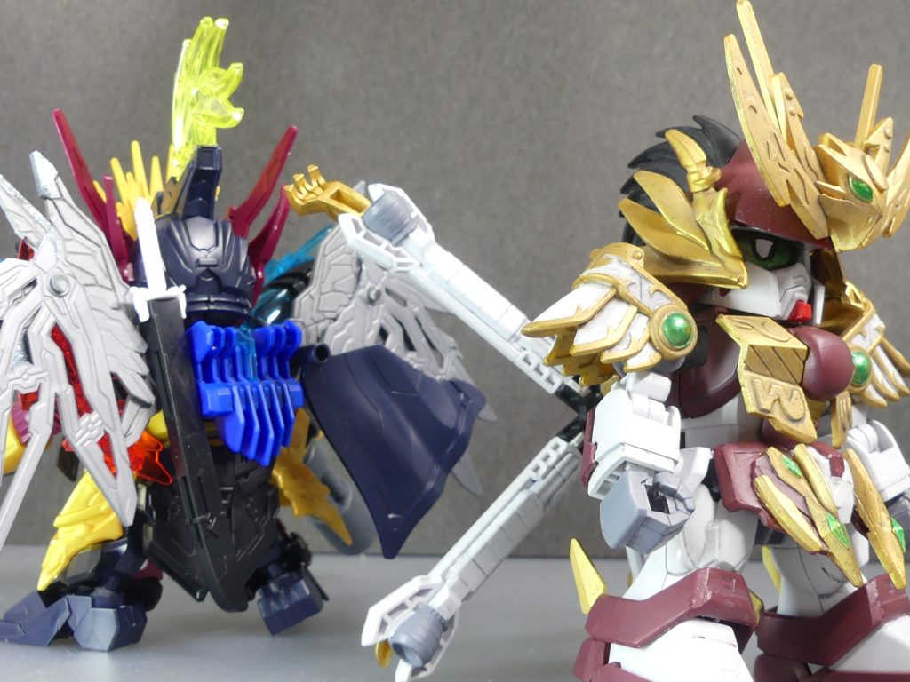 ・・・キヨス・オニコロシが、おりますから・・・!(続く)※写真の魔王信長ガンダムルシフェルは完成前のものです※