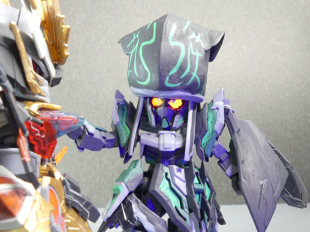 キヨス・オニコロシ:キヨスを誘った(この物語では)名も無きダイバーは、急速に強くなったキヨス・オニコロシの前に・・・目はルミナスレッドで光ります。