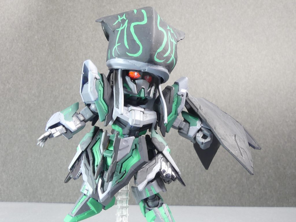 赤い目:相手に干渉しての洗脳能力。GBNでは一時的に敵の動きを止めることもできる。勿論使う表情変更。