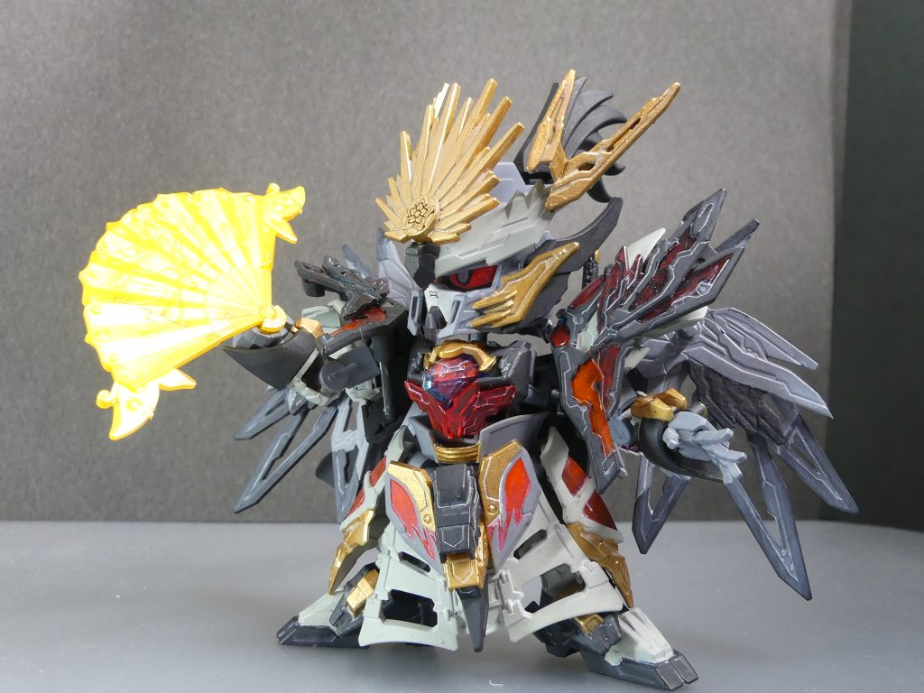 【次回予告】ガンダム40ねん。キヨス・オニコロシのガンプラ、魔王信長ガンダムルシフェルです。