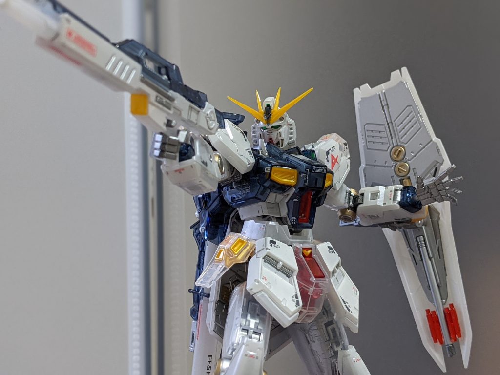 RGνガンダム クリアカラー｜HarviGさんのガンプラ作品｜GUNSTA（ガンスタ）