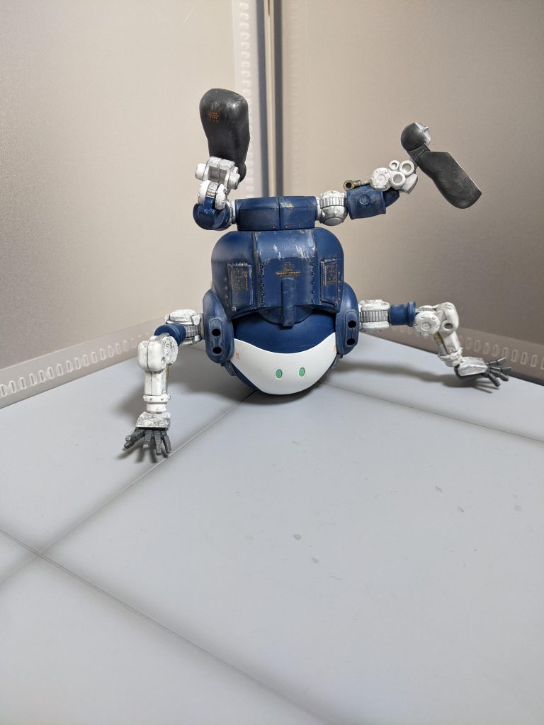 稼働範囲も広くて、躍動感あるポージングができます。