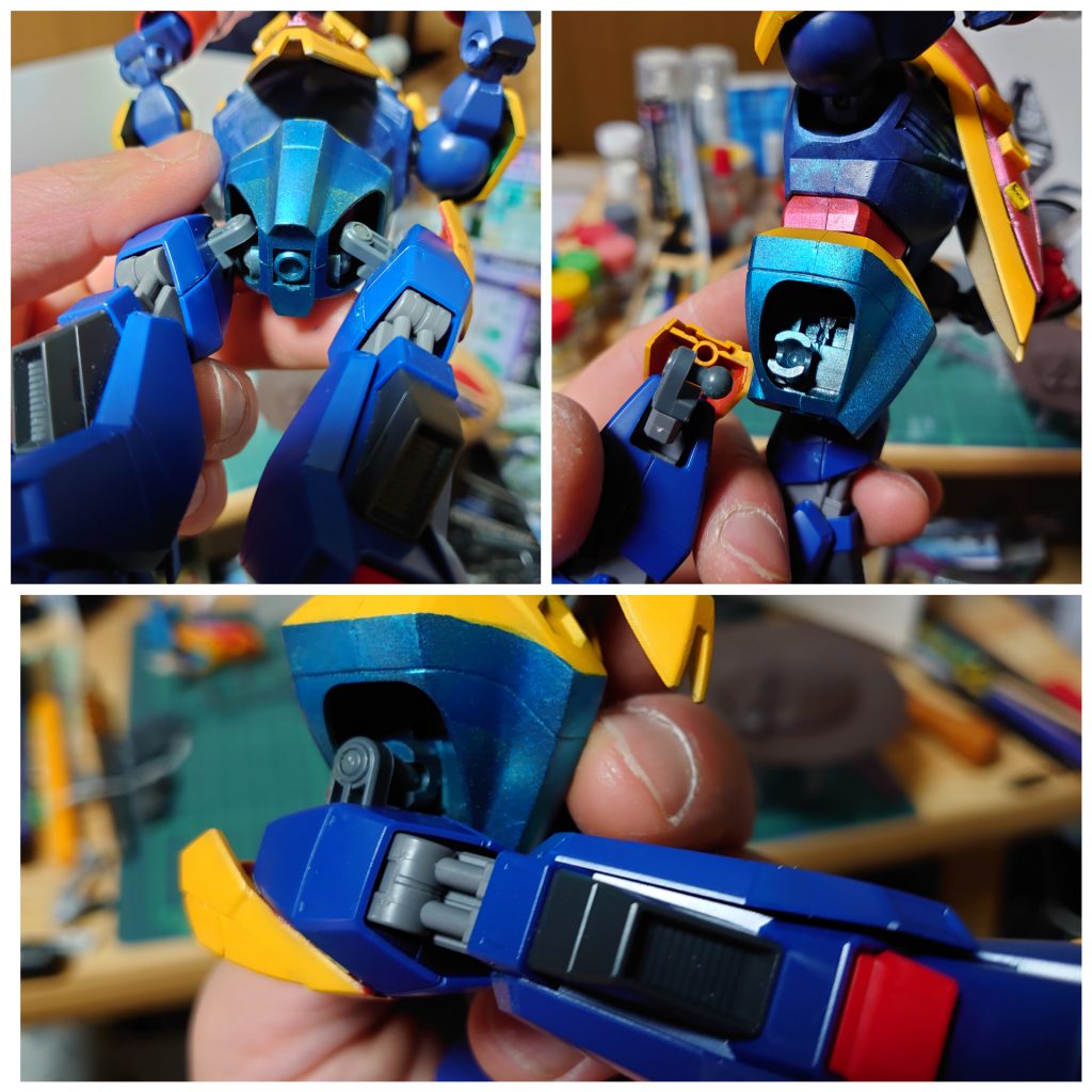 メトロンといえばもうひとつ「胡座」股関節にジョイントを追加して胡座を再現してみました