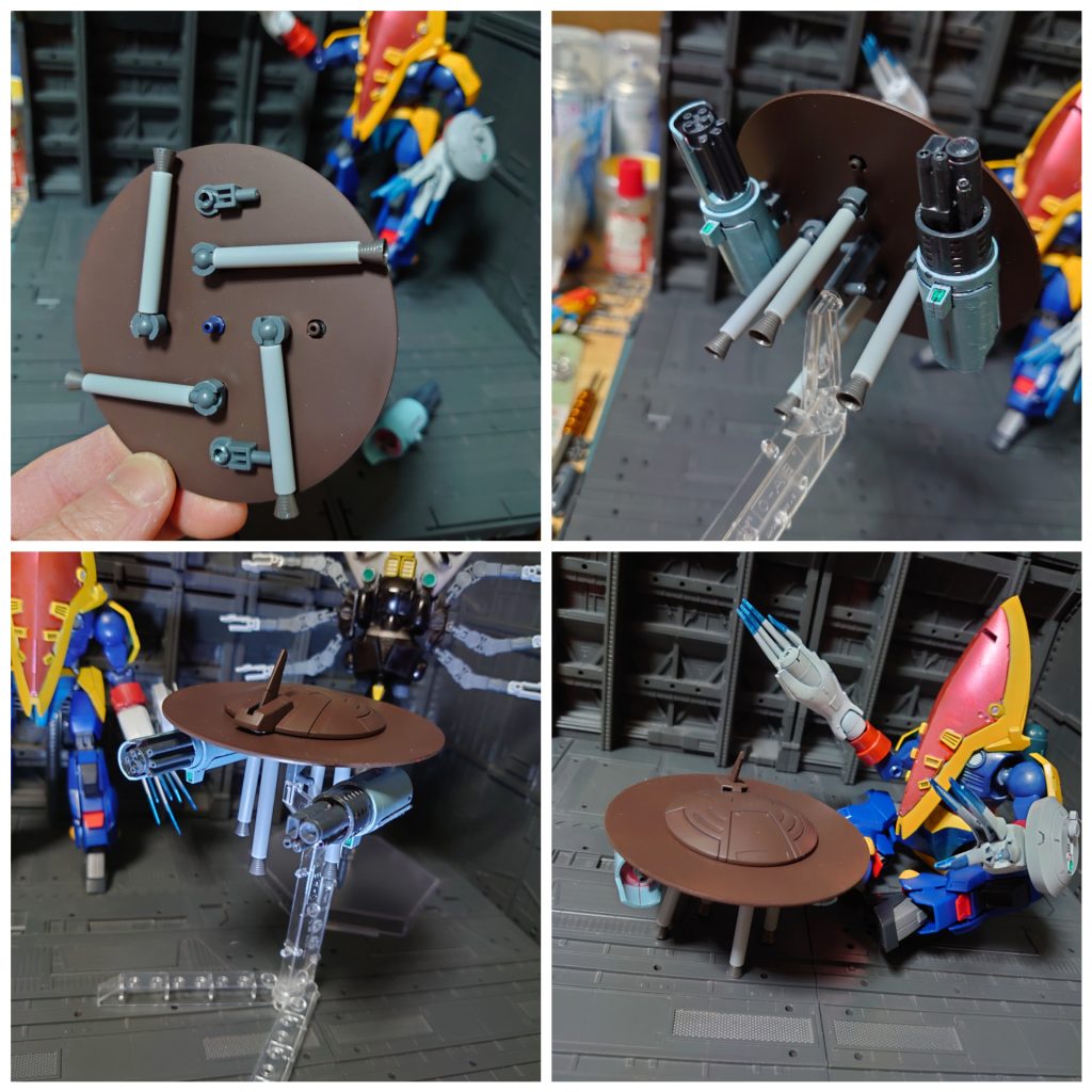 メトロンといえば「ちゃぶ台」ちゃぶ台型支援ドローン