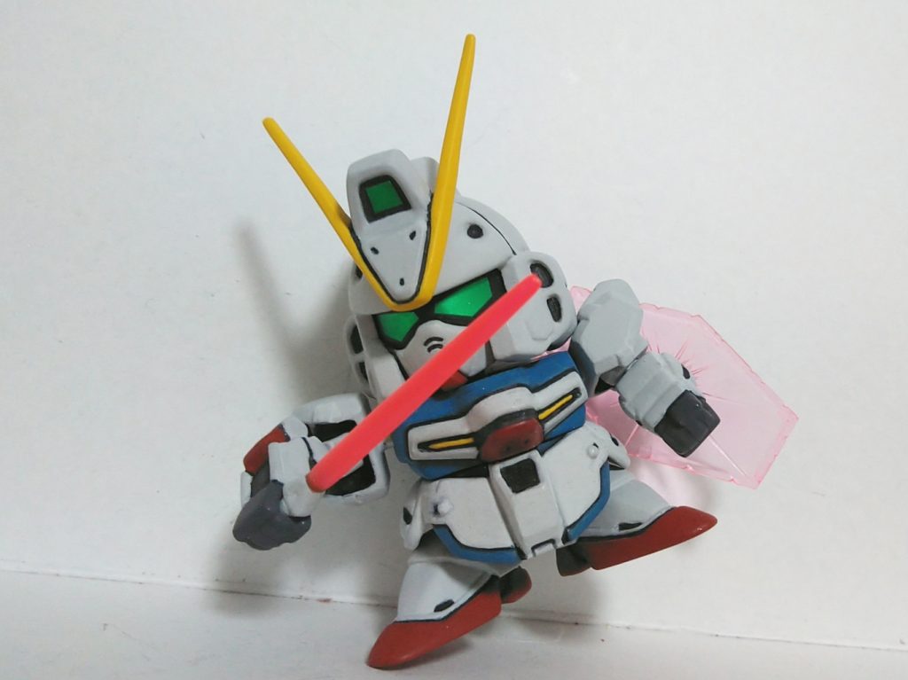 眼は余っていたGジェネGP04のシールを使っています。