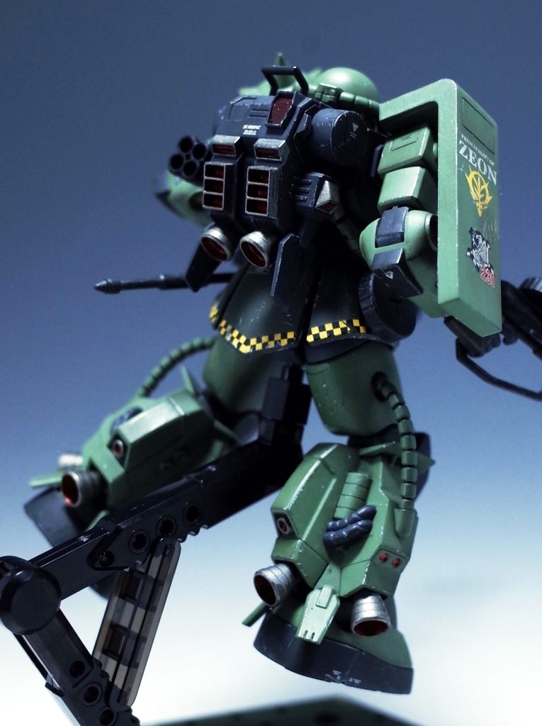 　1/144 HGUC 高機動型ザクⅡ　–5枚目/制作者：だんくら工房・mk戦車