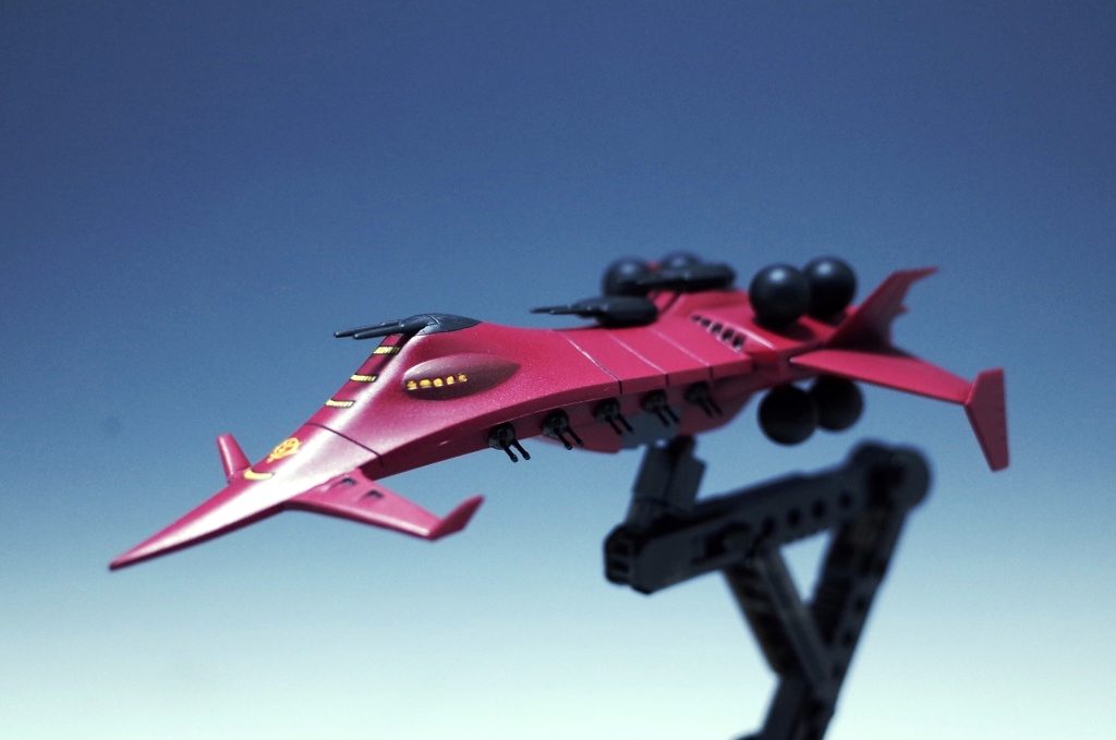 1/2400スケール ジオン軍大型戦闘艦 グワジン ｜だんくら工房