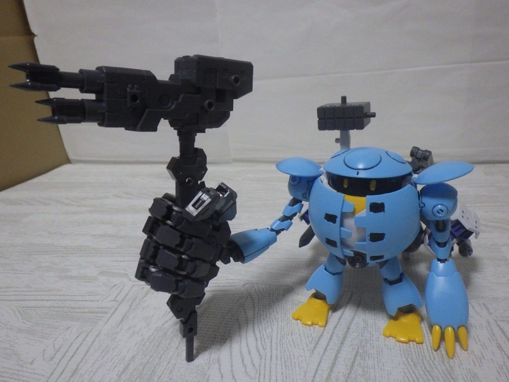 V3改の完全装備状態。