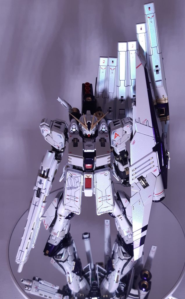 νガンダムHWS サイコフレーム表現塗装–2枚目/制作者:akasoo