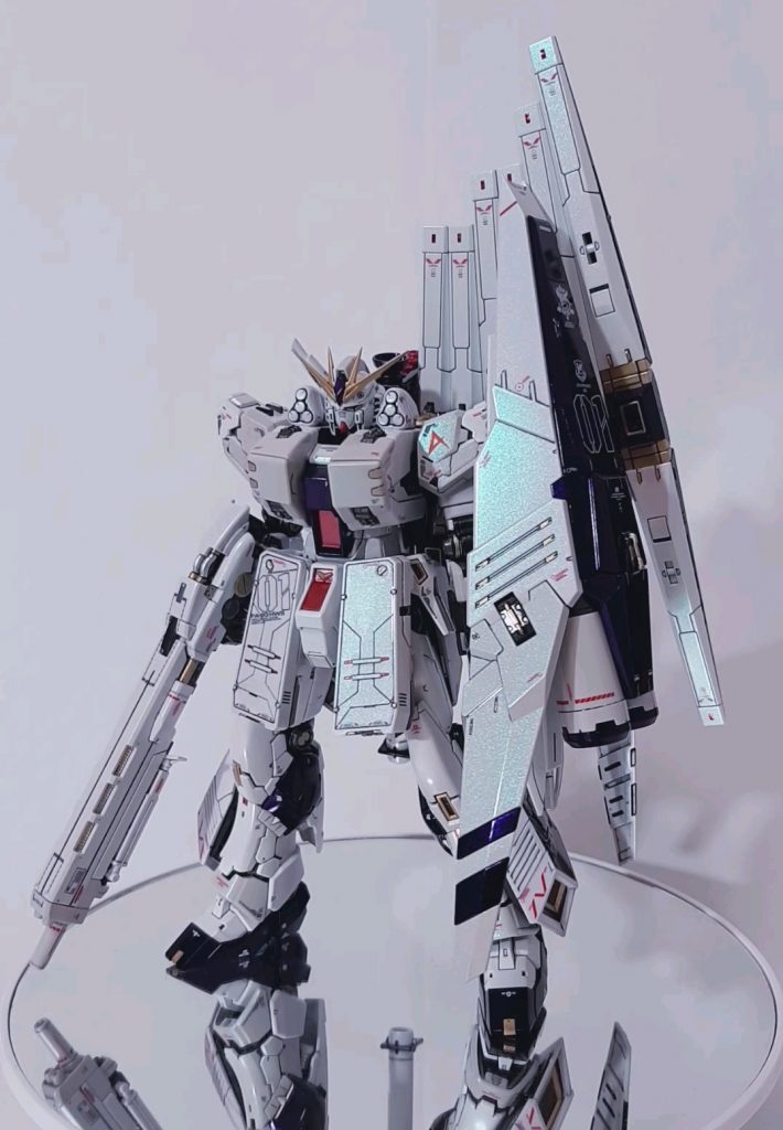 νガンダムHWS サイコフレーム表現塗装–3枚目/制作者:akasoo