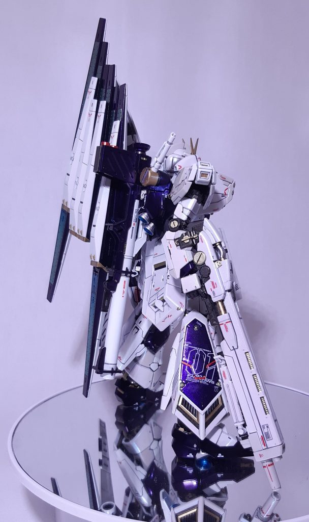 νガンダムHWS サイコフレーム表現塗装–6枚目/制作者:akasoo