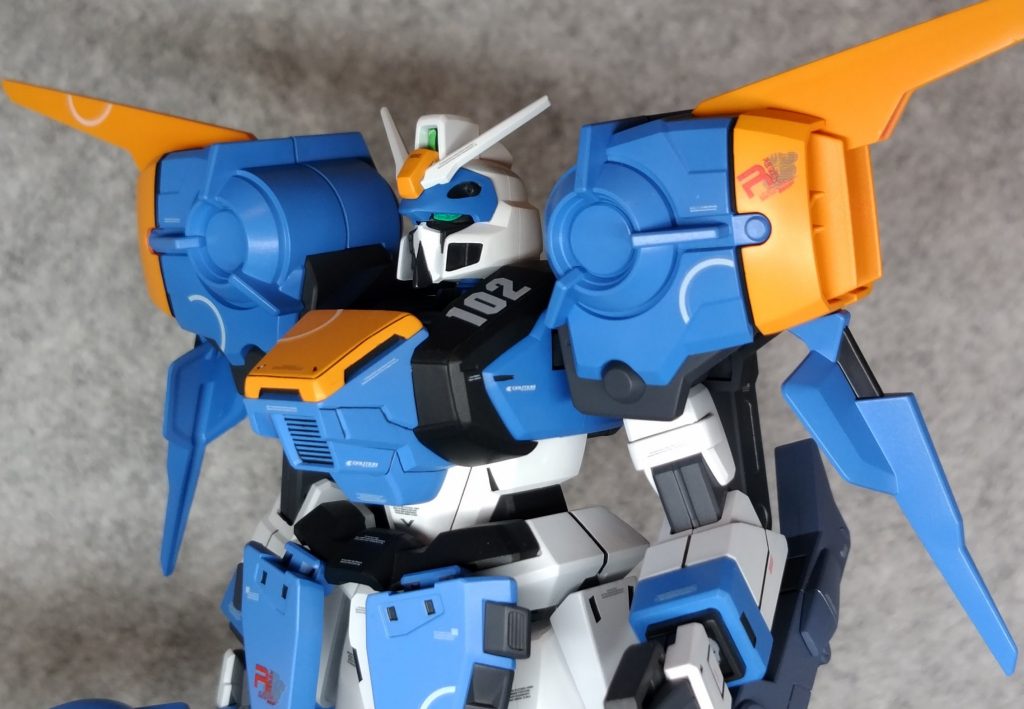 1/100 レーゲンデュエルガンダム–2枚目/制作者：しろもももぐ