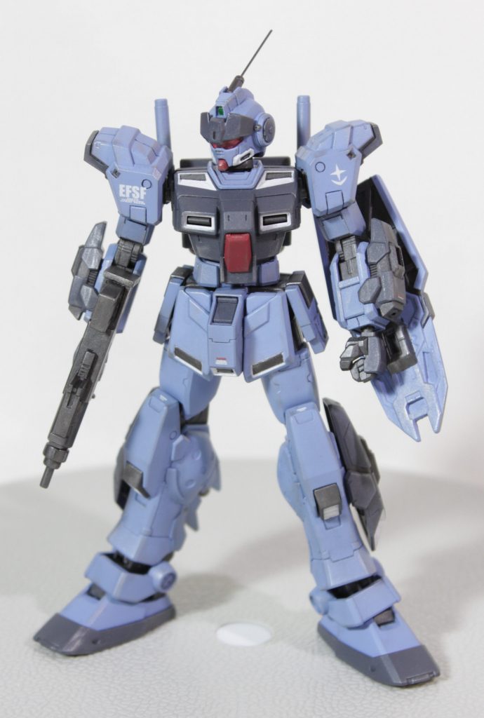 4月の新作となります(5月アップになってしまいましたが)。どうぞお付き合いください。最近になってプレバンのバリエ展開が目覚ましいPALE RIDER。ゲームソフト“機動戦士ガンダム外伝　ミッシングリンク”のゲーム同梱特典版の制作です。正直、当時のこのキットの余りのレアさに大事にしまい過ぎてて昨今のプレバンのペイルライダー猛プッシュが始まるまで忘れていました。ところが完成間近になって困ったことが起こりました。PALE RIDER D IIの発表です。今回の改修箇所がことごとくコレに被ってしまったのです。詳細は追々お話しします。