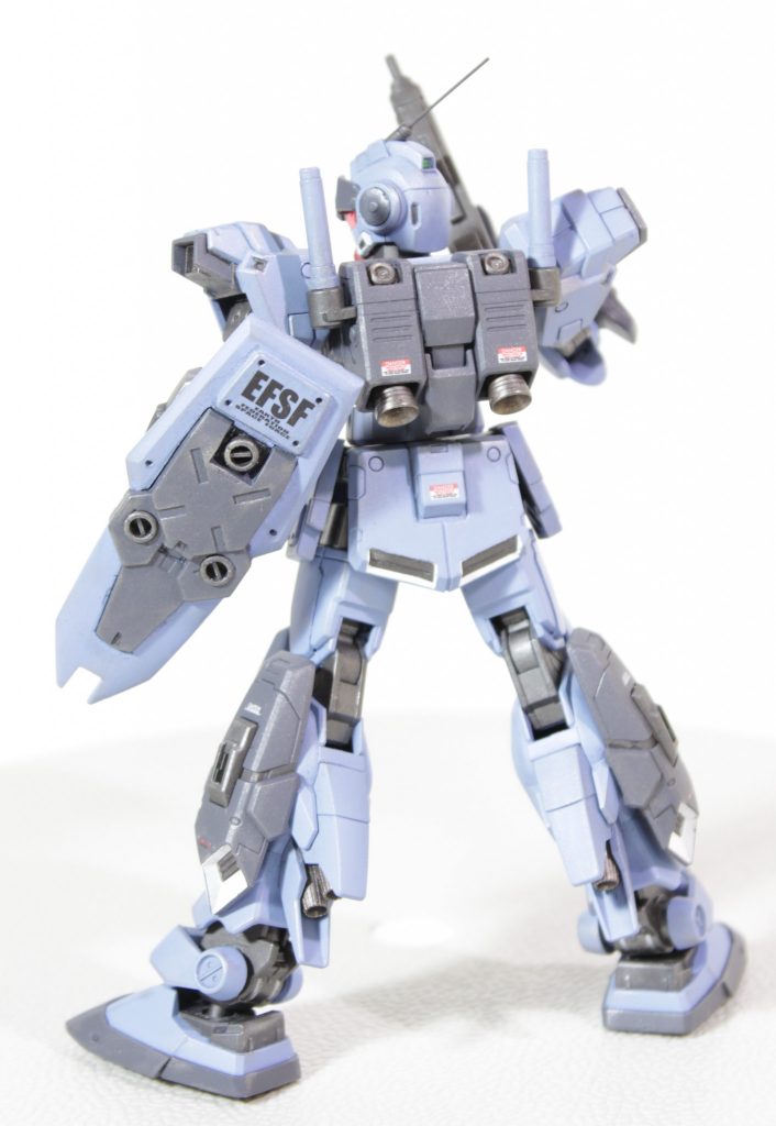 ■塗装基本はクレオスのラッカーでエアブラシ塗装。関節部やバーニアなどは筆塗。カラーレシピは後程。