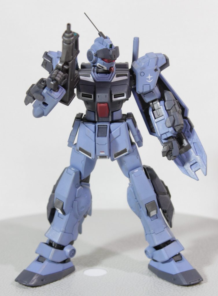 ・90mmマシンガンセンサー部のクリアパーツはクリアグリーンのランナーを利用。