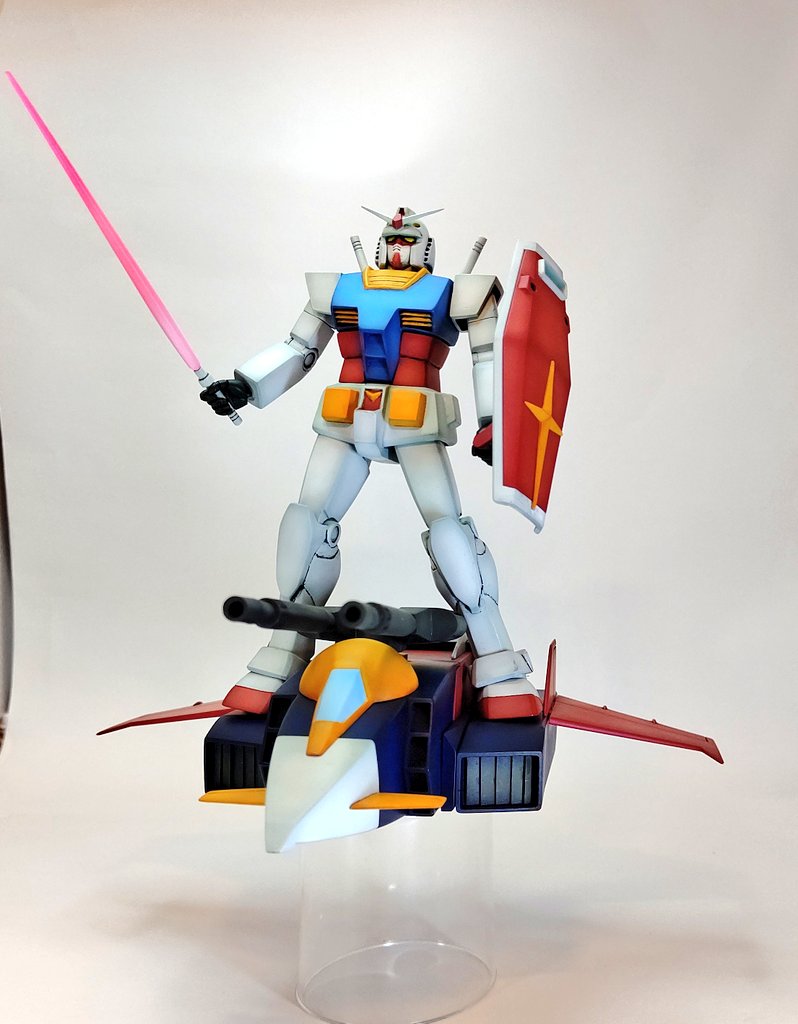 旧キット1 144ガンダム Gアーマー ナカシーさんのガンプラ作品 Gunsta ガンスタ