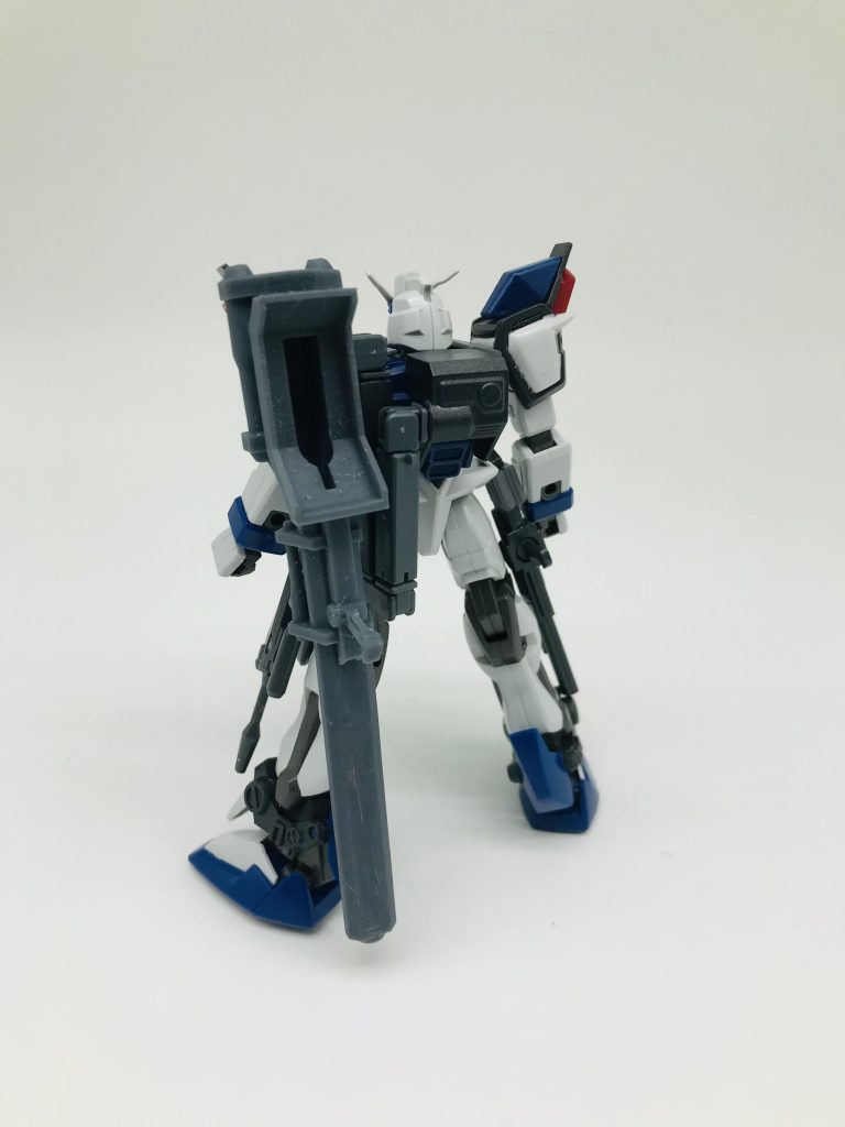 バズーカストライカーはランチャーストライカーを参考にモデリングしています。ゲイボルグは軽量化のためかなりスカスカになっていますwアームはパワードアームズパワーダーを使用しています。