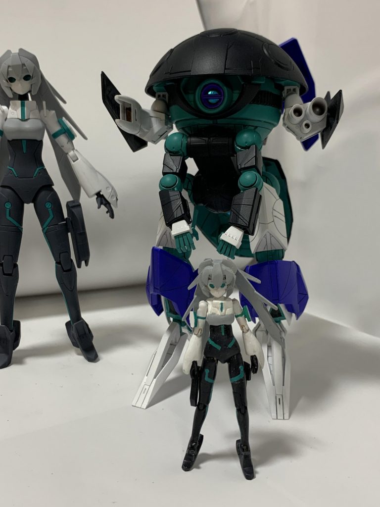 劇中のウォドムポッドから出てくるシーンは印象的だったので、ミニチュア欲しいと思ったのですが残念ながら発売されそうにないので作りました。