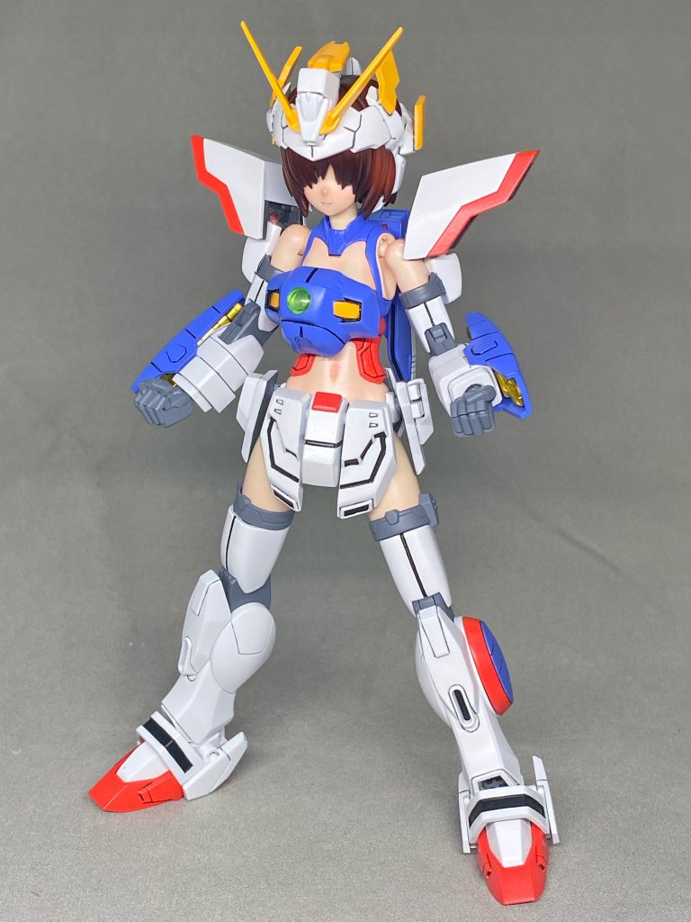 というわけで、Gガール第四弾、シャイニングガールです。まずはノーマルモードから