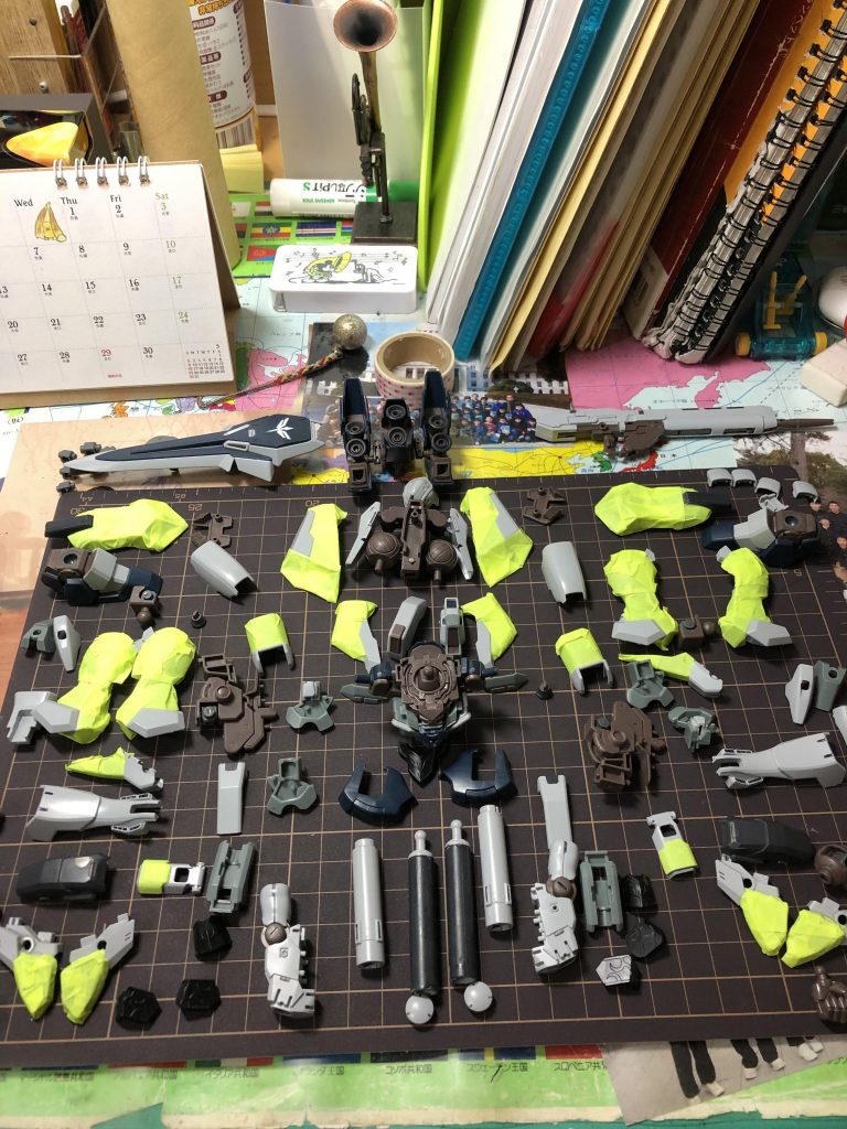 大変だったマスキング