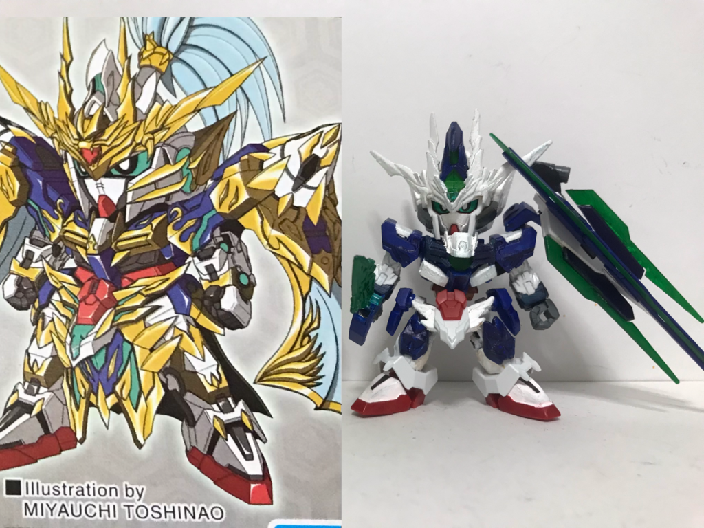 追記元キットと比較!左側が購入時、右側が改造です!結構変わりました