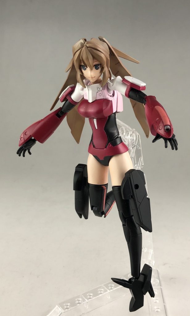 ちょっとポージング🤏アクション範囲は狭いです。髪型は飛鳥っぽくしてます。  