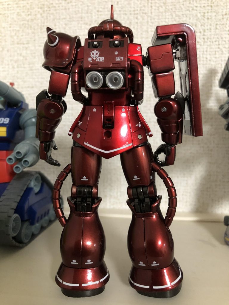 HGUC シャア専用ザクII–2枚目/制作者：むーぷー