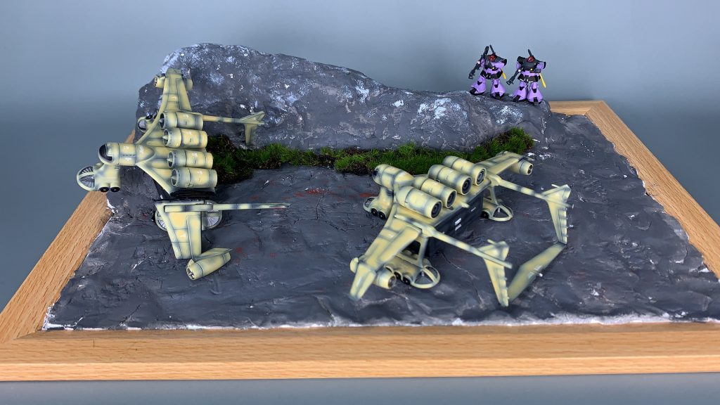 旧キット　ミデア　ジオラマ–5枚目/制作者：ガンダムラボ