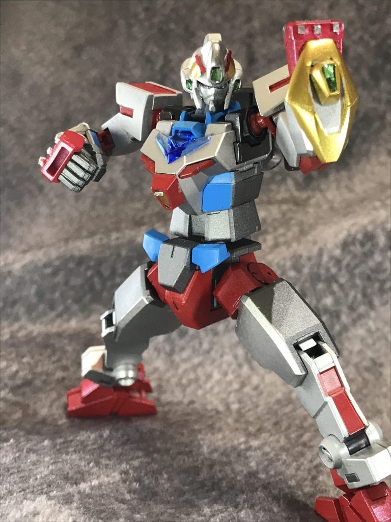 ということでコアグリッドガンダムでした。製作途中の写真が撮れていなかったのです。💦時間ができたら、フルパワー化させたいと思っています😊ご覧頂き、ありがとうございました!!