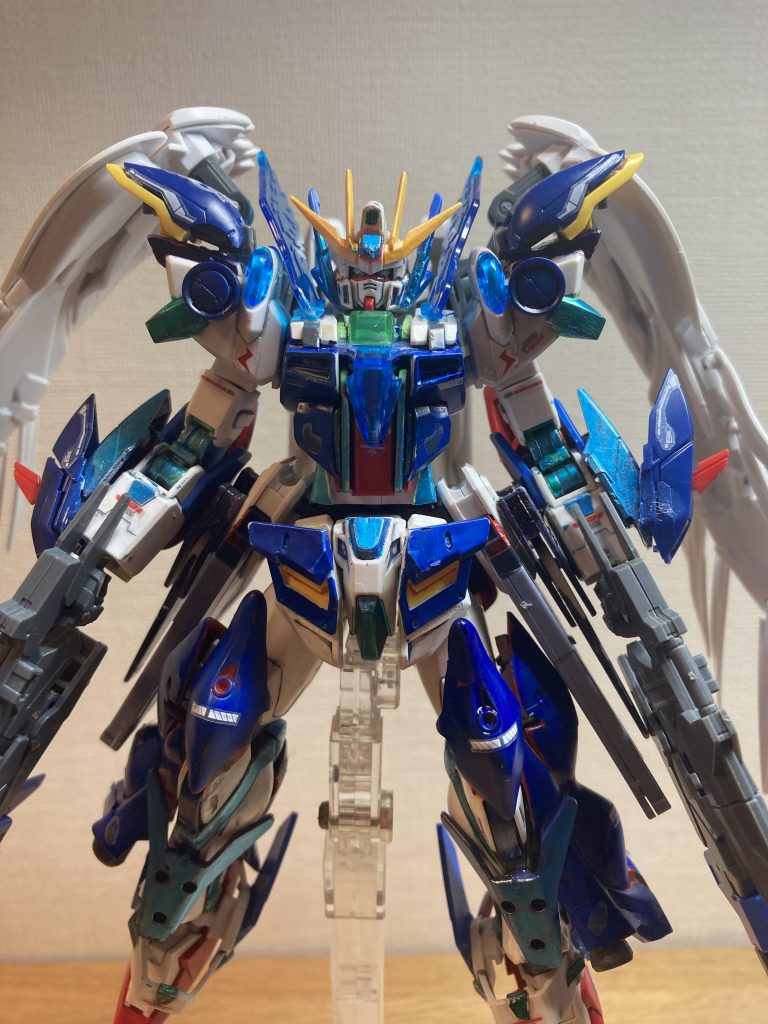 機体本体は変わっていない。しかし内部構造が大きく変化しており、特に腕パーツのフレームの強度が上がっている、これにより後に紹介するラストシューティングの保持力が上がっている。