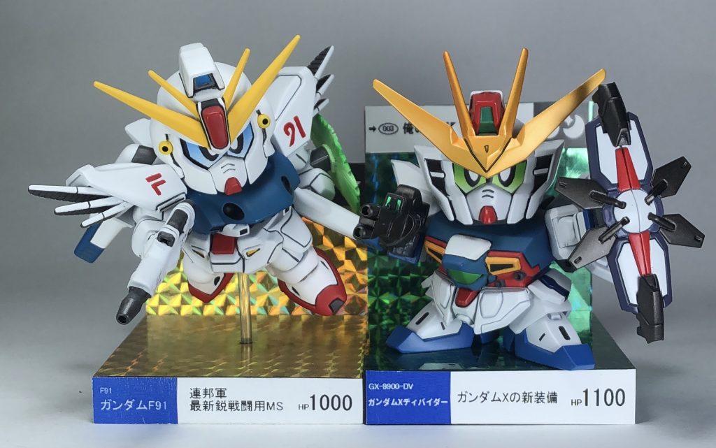 前作ったf91と一緒。少しずつ増やして行けたらいいですね。