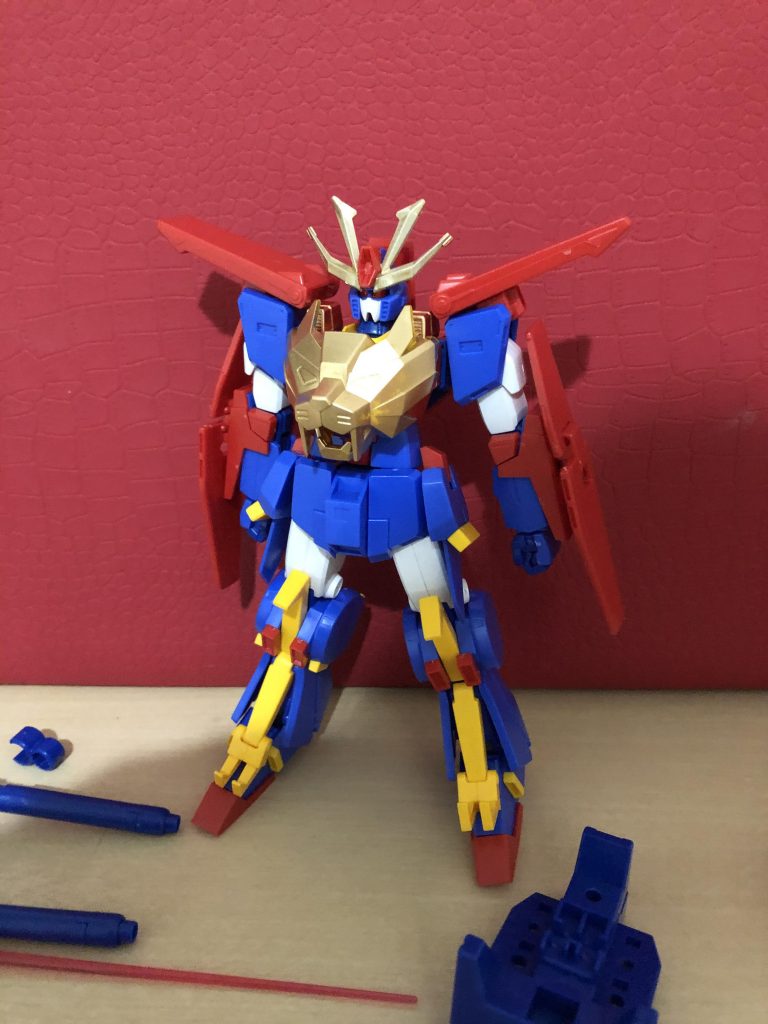 元のカラーリング。ミナトには悪いですが色がとっ散らかっているのが嫌だった。