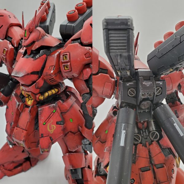 RG 1/144 サザビー｜となさんのガンプラ作品｜GUNSTA（ガンスタ）