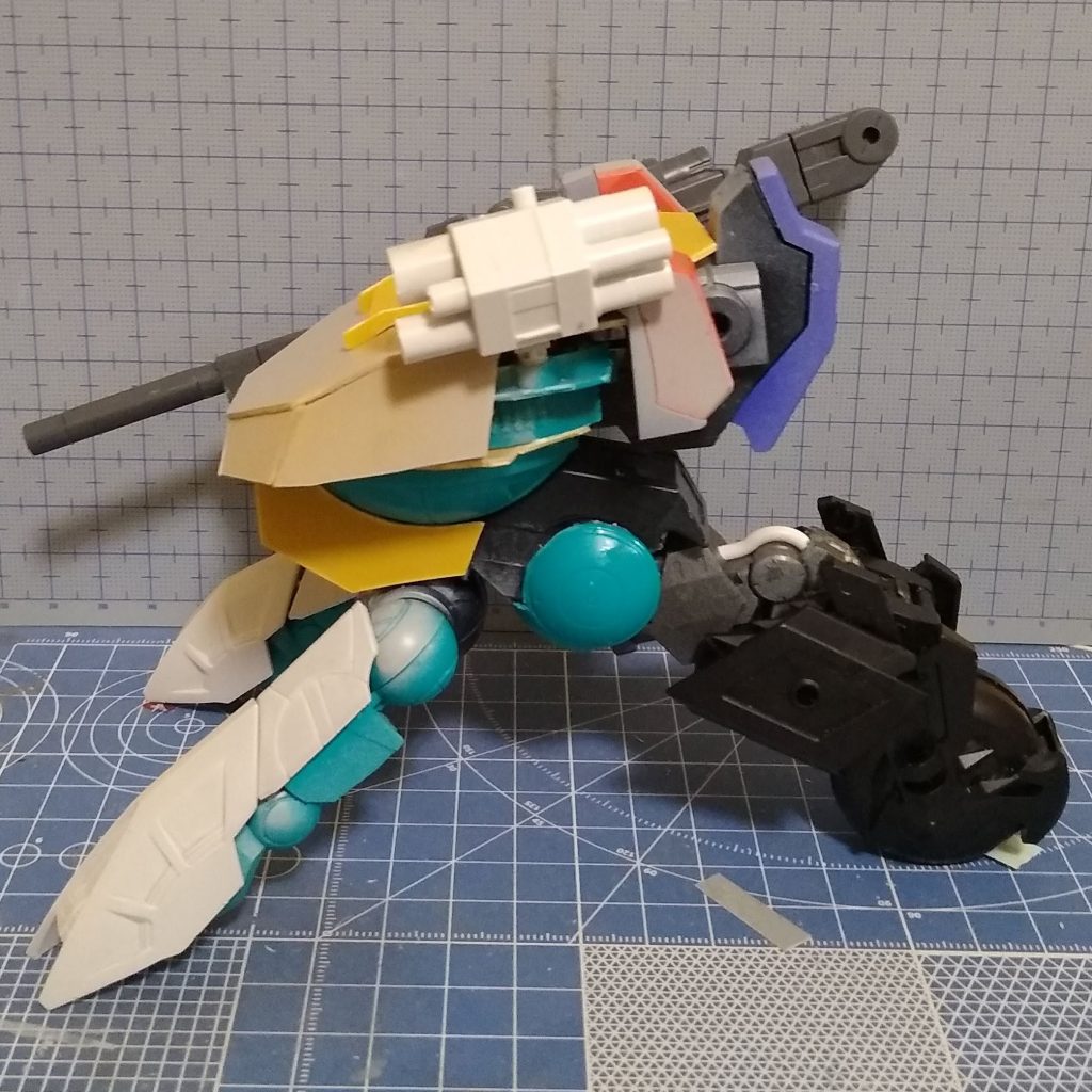 だいたいカタチができたところ。おおよそウォドムポッドを使っているという証拠写真です(笑)