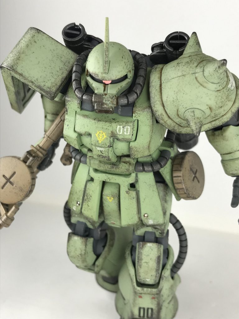 HG ビッターのザク–3枚目/制作者：mkoku