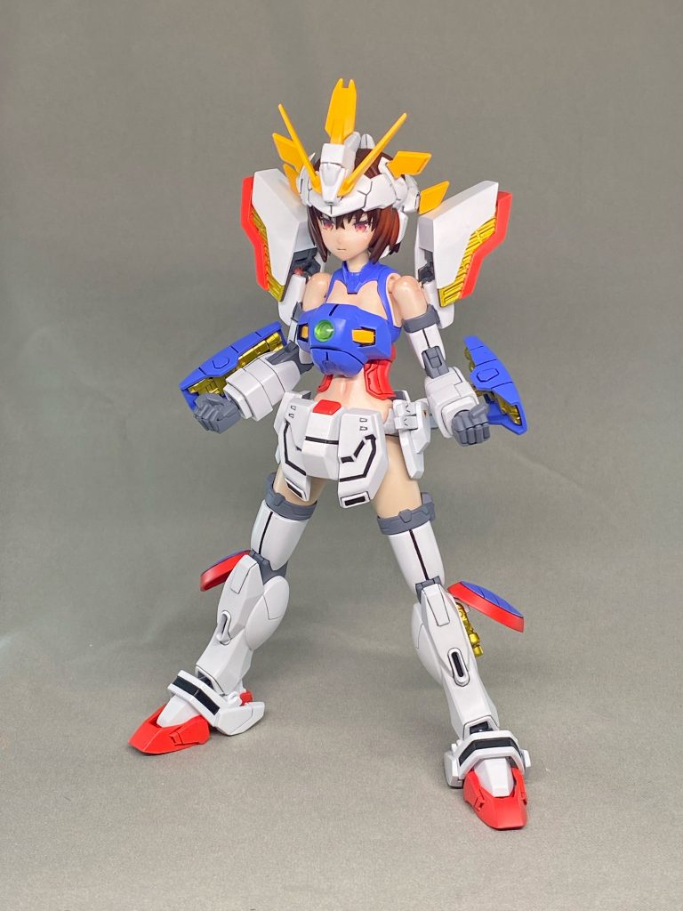 続いて怒りのスーパーモード。これ用に、もう一つ頭部を作成しました