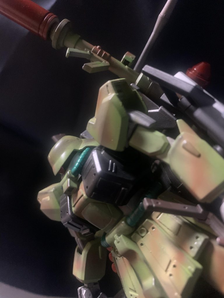 ポケ戦のザクとガンダムMarkⅡのミキシングで作成しました