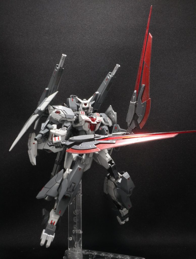 ポージング1スラッシュブレイドを構えて!