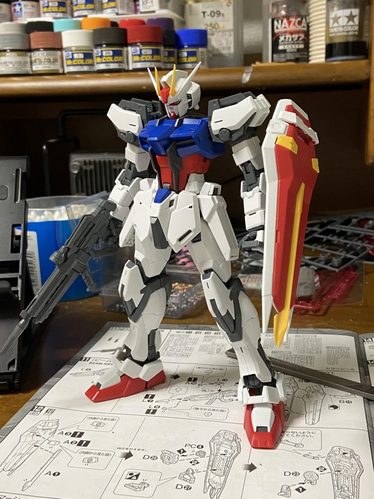 素組みでもめちゃくちゃかっこいいキットでした。