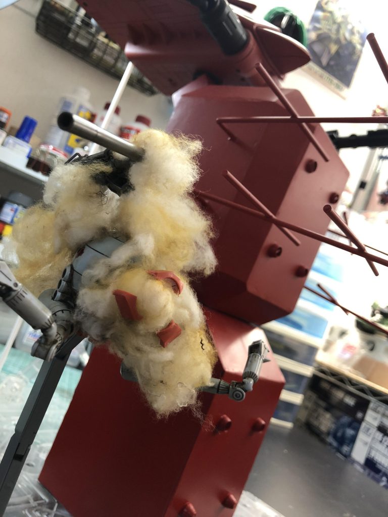 流れ弾で爆散したオブジェとしても良し！