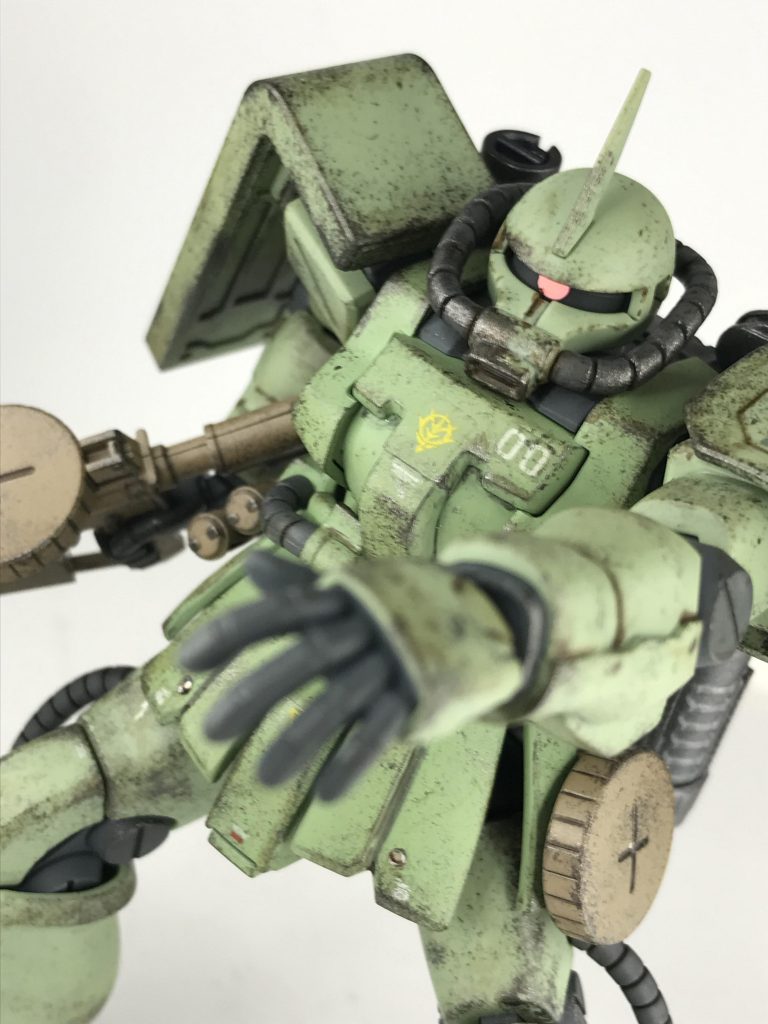 HG ビッターのザク–4枚目/制作者：mkoku