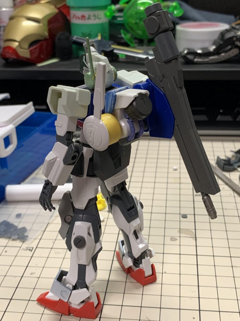 塗装前の状態。見て分かる通りほとんどストライクです。