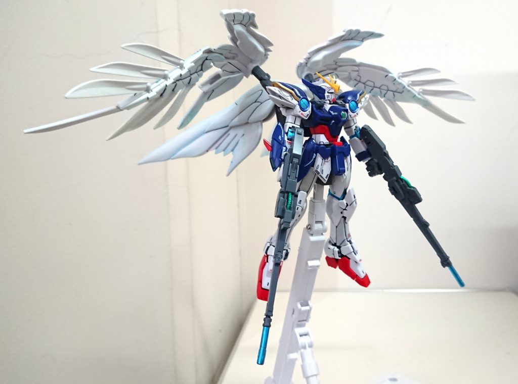 RGウィングガンダム0カスタム–7枚目/制作者：勝俊