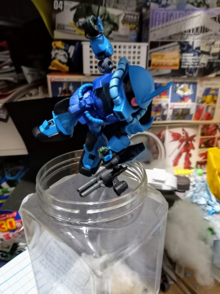 ガトリングバージョンにしたかったけど入らなかった　　ひとーつ‼️　ってやりたかった