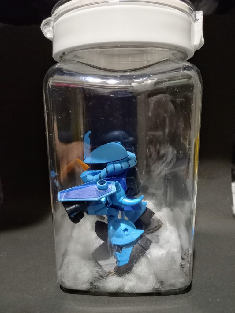 グフカスタム　瓶詰めバージョン–4枚目/制作者：ブルックコバヤン