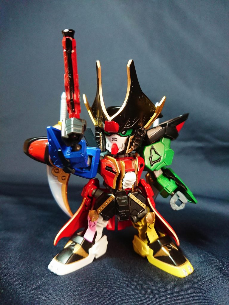 戦隊ロボ見立て第4弾は、ゴーカイジャーからゴーカイオー(マーベラスもちょっちだけ)をモチーフとしました。パイレーツワールドの海賊の1人です。