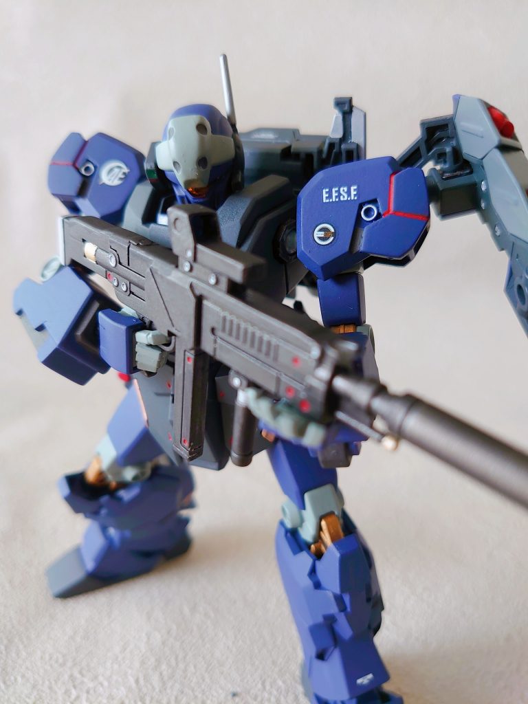 ライフルの構え、完璧